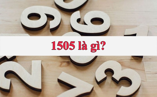 1505 nghĩa là gì?